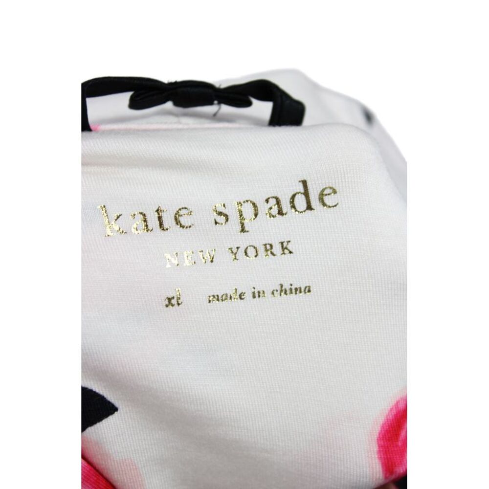 Kate Spade Women's Button Down Floral Two Piece Pajama Set Size XL - Picture 8 of 9
